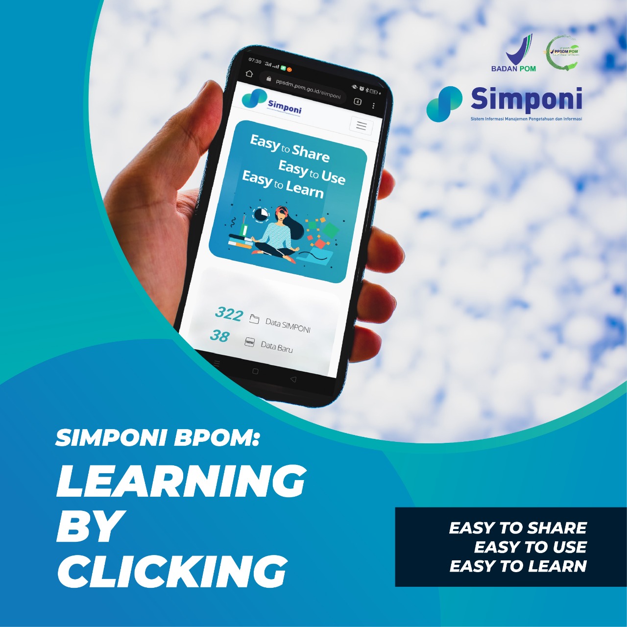 SIMPONI BPOM : LEARNING BY CLICKING
